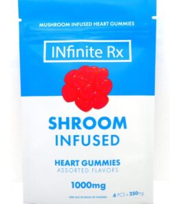 INfinite Rx Shroom Infused Heart Gummies Edibles (1000mg)